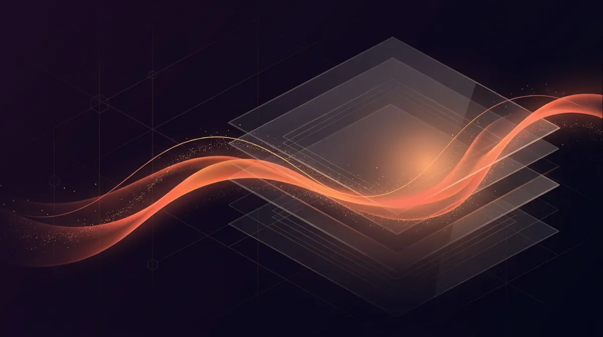 Abstract layered systems scaling outward for a growing business platform